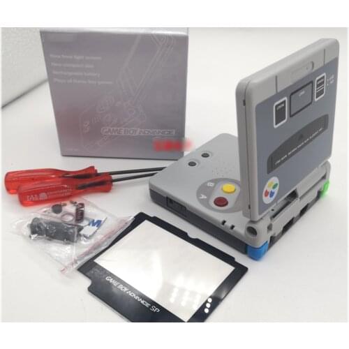 Limited Colorfull Full Shell Case Housing For GBASP GAMEBOY Console SP Gamepad SFC SP Replacement Parts