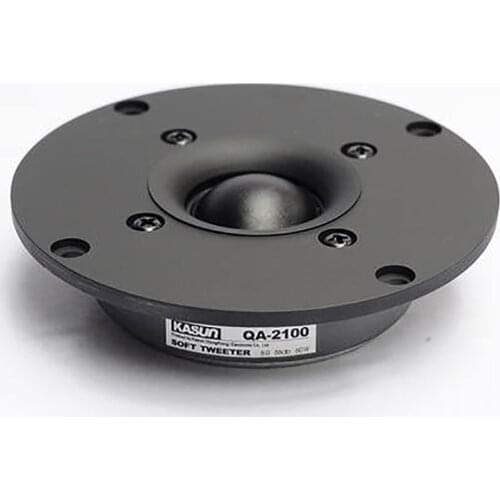 Original 4 Inch Silk Dome Fever Tweeter Ultra-Thin HiFI Speaker DIY Single Magnetic Speaker Unit 60W 8 Ohm QA2100