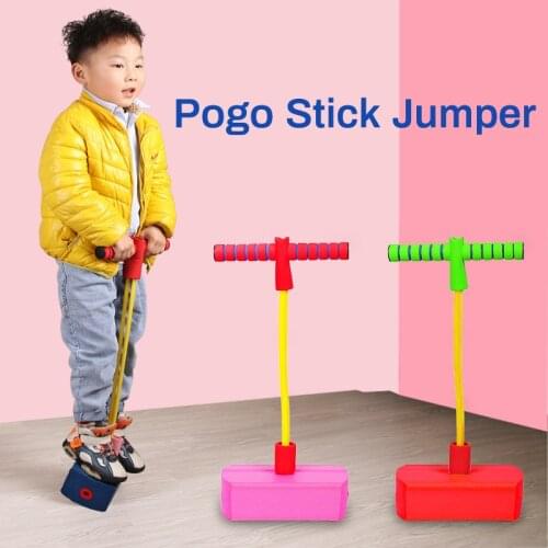 Foam Pogo Stick Jumper For Kids Indoor Outdoor Fun Sports Fitness Toddler Boys Girls Children Games Sensory Toys