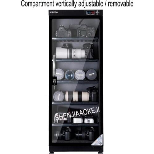 Constant humidity electronic moistureproof box Digital control Photographic equipment dehumidification drying cabinet 100-240V