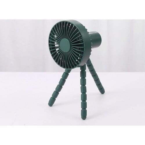 Height adjustable rechargeable portable mini silent fans home with tripod