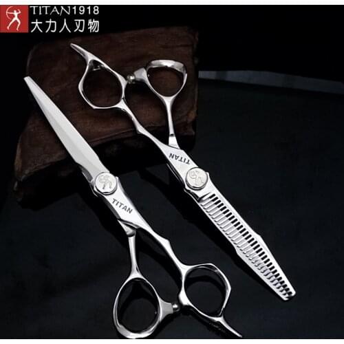 Titan scissor professional hair cutting shears scissors hairdressing salon japan vg10 stainless steel