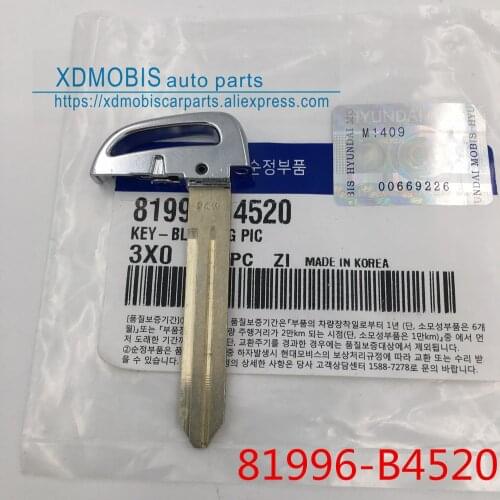 Smart card key head Smart key embryo for hyundai ELANTRA 13-17 CRETA 17 GRAND I10 13-17 81996B4520 81996-B4520