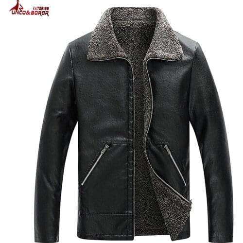 UNCO&BOROR V﹒A﹒TOR 189 Men's Faux Leather Jackets