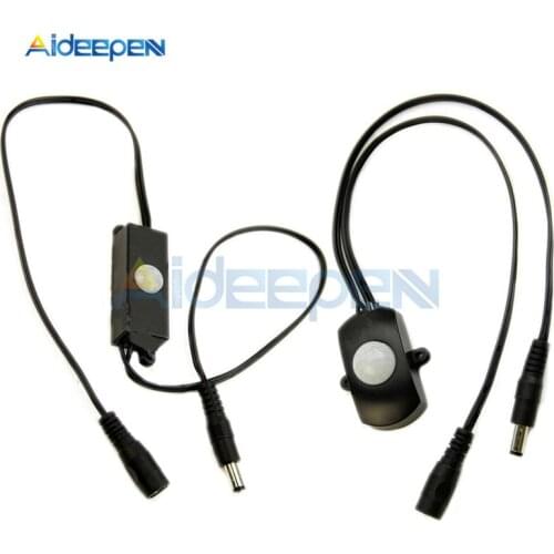 DC 5V-24V Highly Sensitive PIR Motion Sensor Light Switch Automatic Infrared Motion Sensor Switch For LED Strip Light Controller