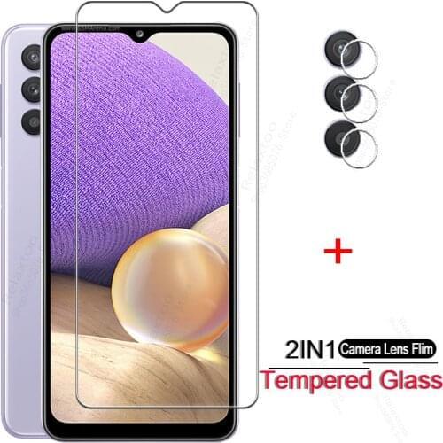 Protective Glass For Samsung Galaxy A32 Tempered Glass Film Camera Lens Screen Protector for Samsung A32 A 32 32A safty glass