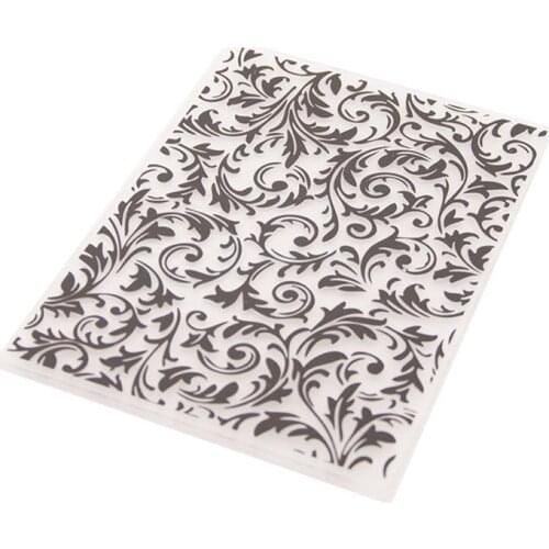 1Pcs Making Paper Cards Photo Album Tools Plastic Embossing Folders Vine Template DIY Scrapbooking Stencils