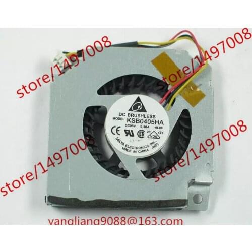 Delta Electronics KSB0405HA 6L86 DC 5V 0.30A 3-Wire Server Baer Fan