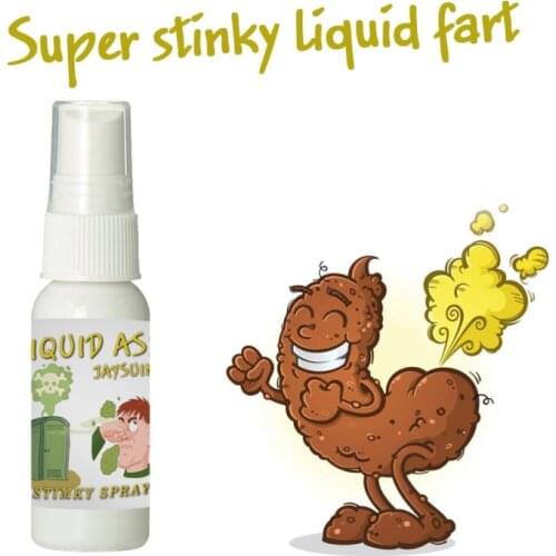 30ml Novelty Liquid Fart Gag Prank Joke Spray Can Stink Bomb Smelly Stinky Gas Fun Tricky Prank Toy April Fools' Day Toys