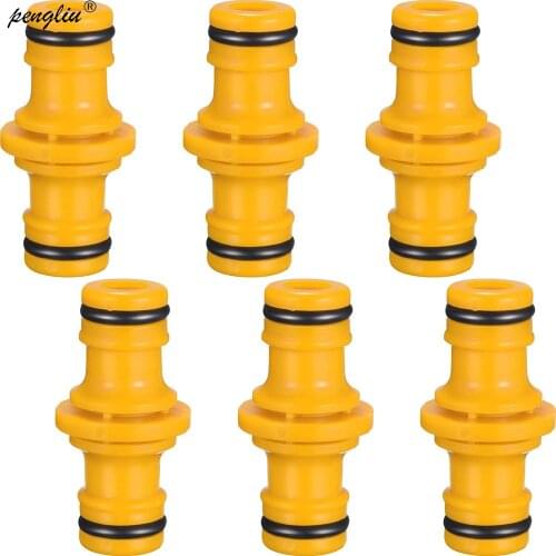 5PCS PP Repair Joint 2-way16mm Garden Connector 1/2" In Water Connectors Satisfyer Pro 2 Irrigation Sprinkler Device Wholesale
