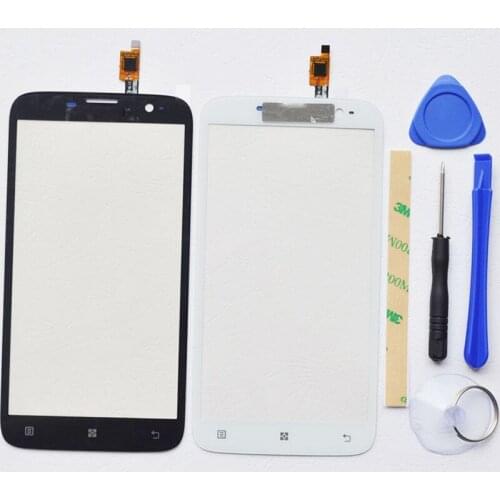 BINYEAE 5.5''Touch Screen For Lenovo A850 / A850 Plus Digitizer Touch Panel Glass Lens Sensor Free Tools+Adhesive