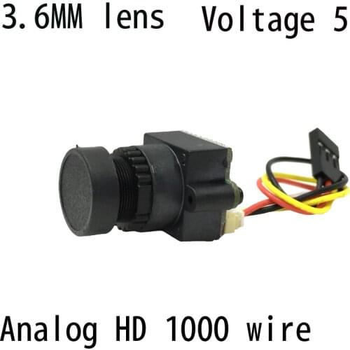 FPV Mini Digital Video Camera FPV-1000TVL 1000 TVL Line 3.6mm NTSC PAL w/ Camera lens Seat for Aerial Photography N/P Pattern