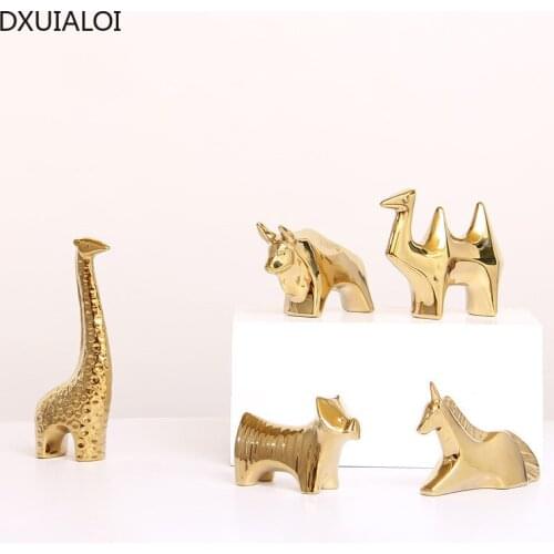 Home decoration creative living room room ceramic small furnishings modern minimalist Nordic living room bedroom decorations