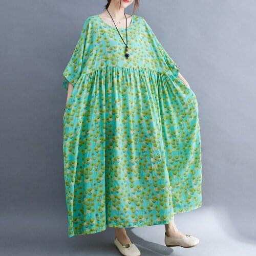 HUITAOYIWU Green Summer Dresses