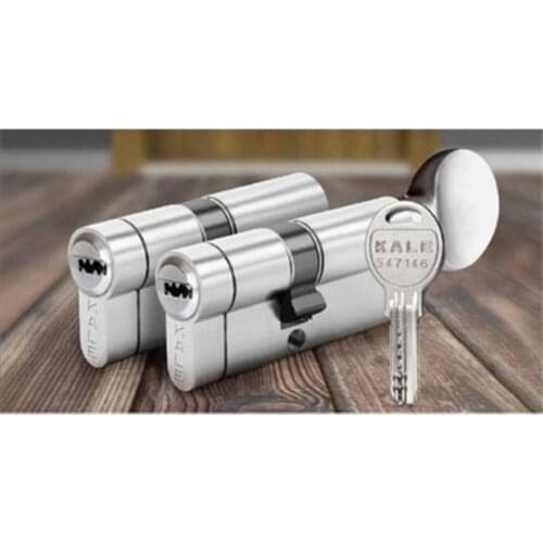 Kale 264 2-Piece Set Trap Latch Satin Common Key Keep your home, workplace safe with Kale 264 2-pack nickel barrel locks