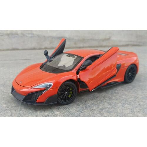 WELLY 1:24 Alloy Die-cast Static Car Model For Mclaren 675LT Mens Toys Gift no box