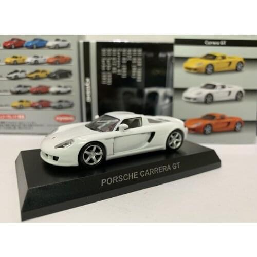 KYOSHO 1/64 Porsche Carrera GT Collect die casting alloy trolley model