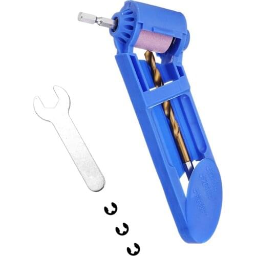 Portable Mini Electric Drill Grinder ABS Material Iron Straight Shank Twist Drill Grinding Machine for Grinding Iron Drills