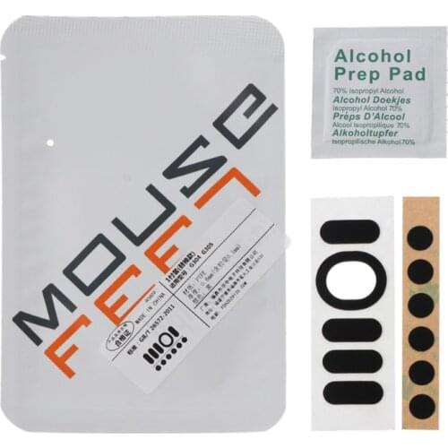 27RA 1 Set 0.6mm Thickness Replace Curve Edge Mouse Feet Mouse Skates for logitech G304 G305 Mouse