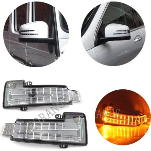 LED Rearview Mirror Turn Signal Light Repeater for Mercedes-Benz W251 W166 W463 X166 GL/ML/R/G Class Side Mirror Lamp Blinker