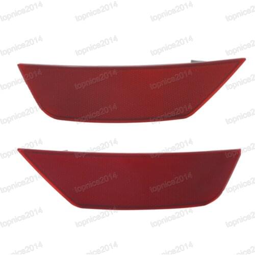 1Pair Rear Bumper reflector light Fog lights For Ford Escape 2013-2016 America model