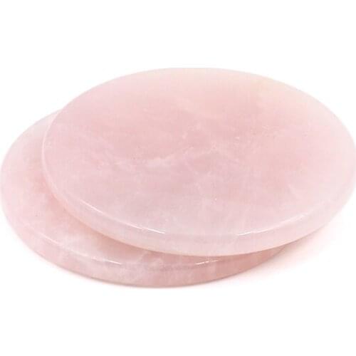 1Pcs Pink Crystal Jade Stone Holder Lash Glue Adhesive Pallet Eyelashes Makeup Eyelash Extension Grafting Tool