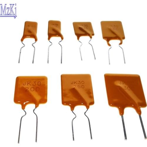 10PCS HOT NEW Resettable Fuse 30V PPTC 0.9A 1.1A 1.35A 1.6A 1.85A 2A 2.5A 3A 2PIN