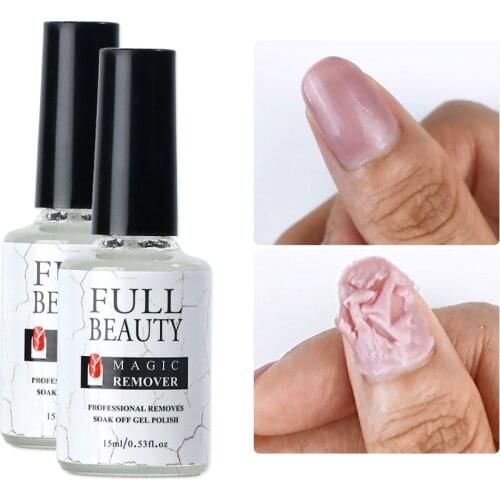 15ML Nail Gel Magic Remover Soak Off Gel Polish Degreaser for Nail Primer Cleaner Varnishes Liquid Fast Manicure Tools LA1038