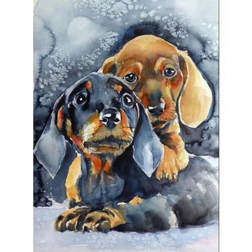 3D Diamond Embroidery Sale 5D DIY Diamond Painting Animal dog Diamond Painting Cross Stitch Rhinestones Mosaic decoration FG1951