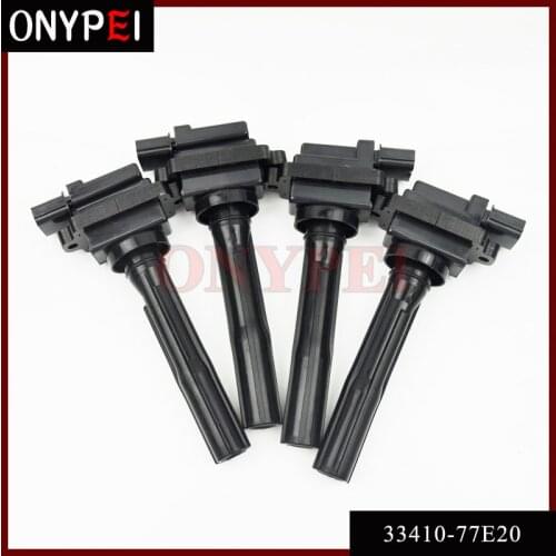 4pcs/lot Ignition Coil 33410-77E20 UF547 For Suzuki Aerio Grand Vitara Esteem Chevy Tracker 3341077E20