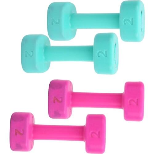 1Pair Woman Fitness Dumbbell Body Building Filling Children Exercise Household Yoga Training Equipment