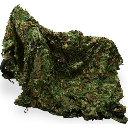 2x3m 3x5m Hunting Camping Camouflage Net Camo Shelter Woodland Jungle Leave Net For Military Car Shade Cover Mesh Network