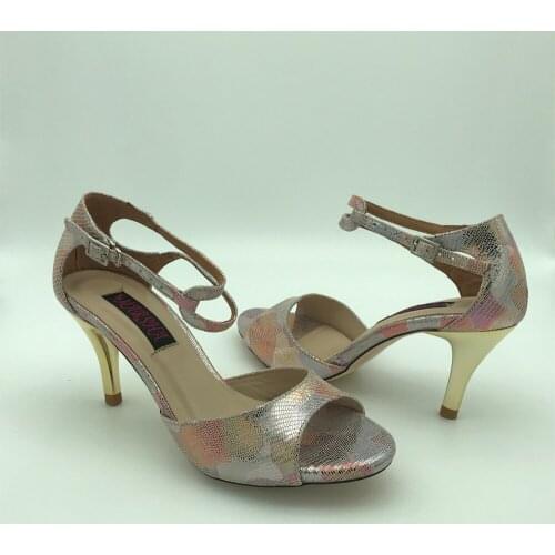 Classical Flamenco Dance Shoes Argentina Tango Shoes pratice shoes T62101PCL Leather Hard Sole 7.5cm 9cm heel available