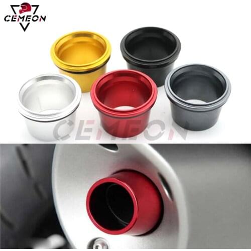 Motorcycle exhaust nozzle cover for Yamaha TMAX500 TMAX530 T-MAX 500 530 2012-2016 exhaust plug exhaust pipe decorative cover