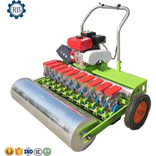 Best Price 1/6 6 rows hand push vegetable seeder/tomato seed planting machine/onion seed planter machine