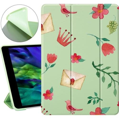 Cute Floral Print Case For Ipad Mini 3 4 5 Case Air 4 Air 3 10.5-in Cases For Ipad Case ipad 7th Generation Case Ipad Pro
