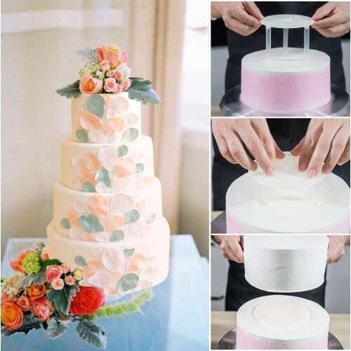 Multi-Layer Cake Support Frame Practical Stands Mold Round Dessert Support Spacer Piling Bracket Kitchen DIY Cake Decor Tool