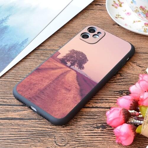 For iPhone Provence Morning Light Print Soft Matt Apple iPhone Case