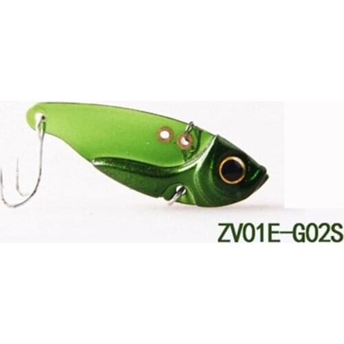 LUTAC New Product Metal Hard Lure VIB 37mm 6g Sinking Long Casting Bait Duble Hook Artificial Fishing Tackle