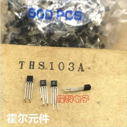 Original new 100% THS103A small volume TO92S-4 hall element 4pin door and window alarm THS103 sensor switch