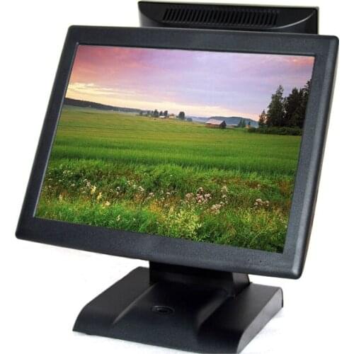 Dual Screen Pos Machine15 inch Points of sales Touch POS system for Restaurant