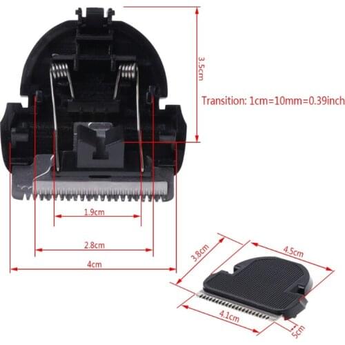 Replacement Clipper Blade Cutter Hair Grooming Trimmer Head Shaver Comb Brush