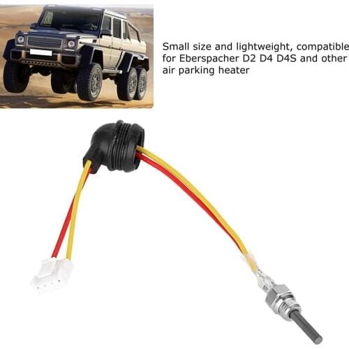 Glow Plug 9V 78‑85W Universal Parking Heater Ceramic Pin Glow Plug For Auto Car Truck Boat Parking Heater Black
