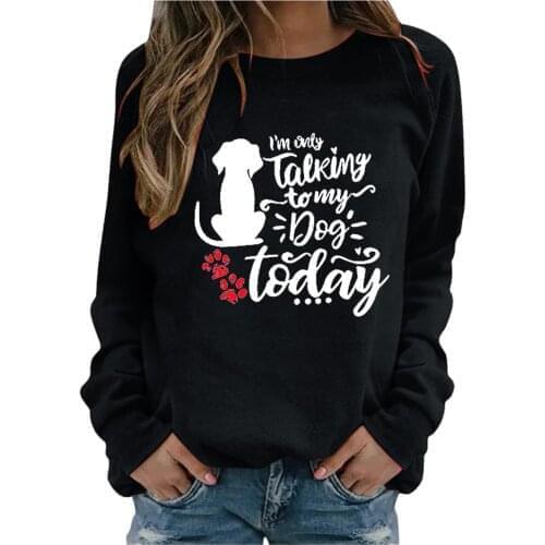 Spring And Autumn Blouse Warm Women Casual Long Sleeve Printing O-neck Tops Shirt Pullover Casual Basic Sweater Women Clothes