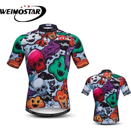 Weimostar 2019 Top quality Full Zipper Cycling Jersey Men Maillot Ciclismo Racing Bicycle Cycling Clothing Summer MTB Bike Shirt