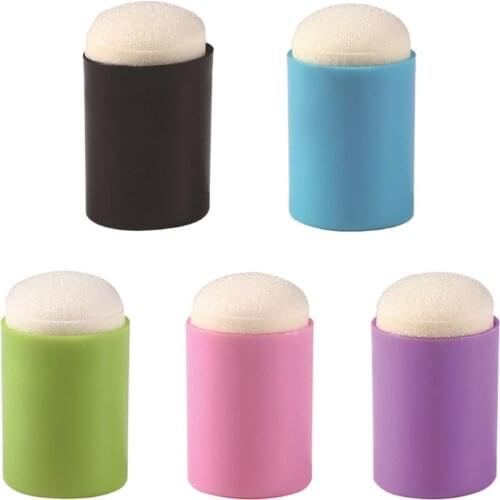 10pcs Sponge Finger Daubers Foam Painting Ink Pad Stamping Brush DIY Scrapbooking Drawing Art Crafts