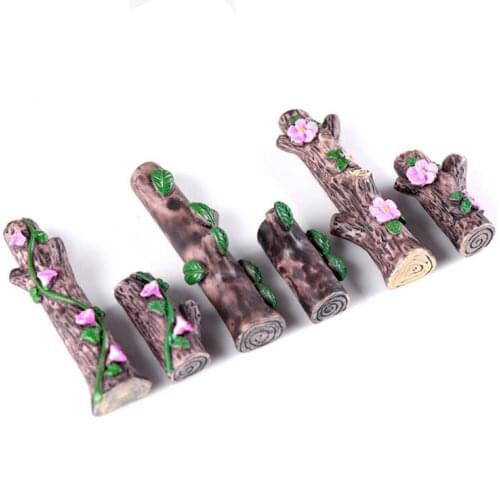6 pcs/1 set Simulation resin tree branch Strong neodymium Fridge magnets for refrigerator Home decoration Magnet Post message