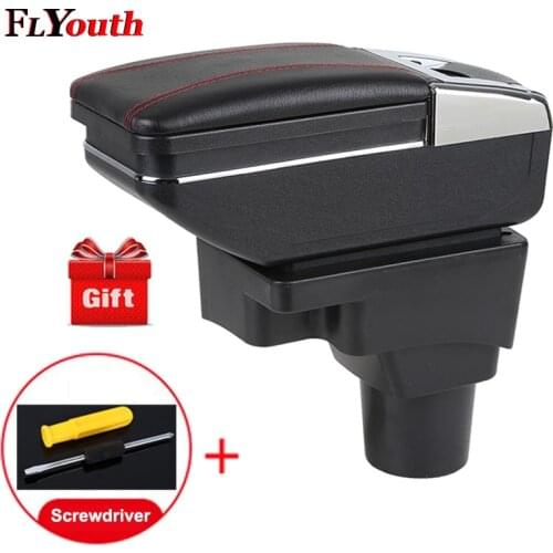 For Chevrolet Aveo Sonic Lova T250 T300 2011-2014 Car Armrest Box Central Store Content Storage Box Cup Holder Car-Styling