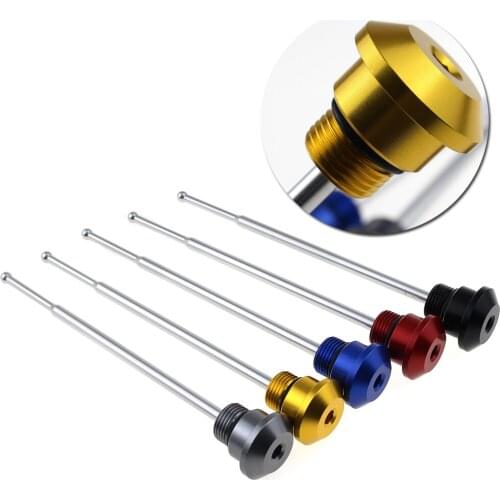For VESPA SPRINT PRIMAVERA LX LXV S 150 2013-2020 Motorcycle Oil Drain Dipstick Screw Plug with Key CNC Aluminum Accessories
