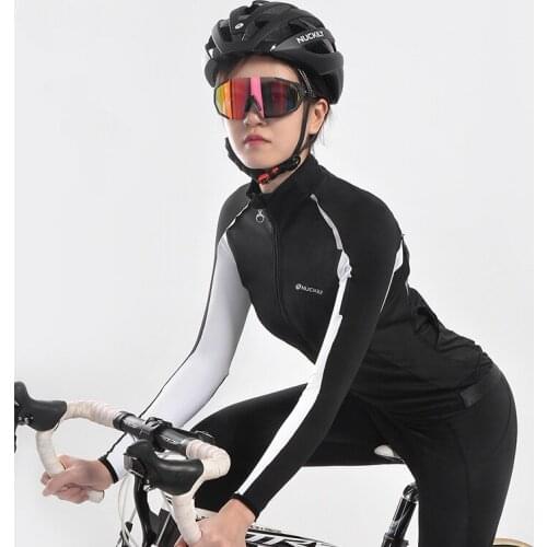 Breathable Long Sleeve Cycling Jersey The New Slim And Quick-Drying MTB Bike Road Bike Cycling Suit Cycling Equipment